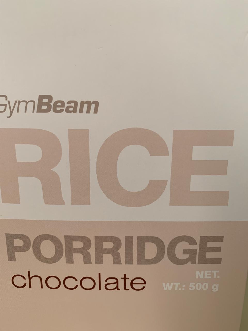 Fotografie - Rice Porridge chocolate GymBeam