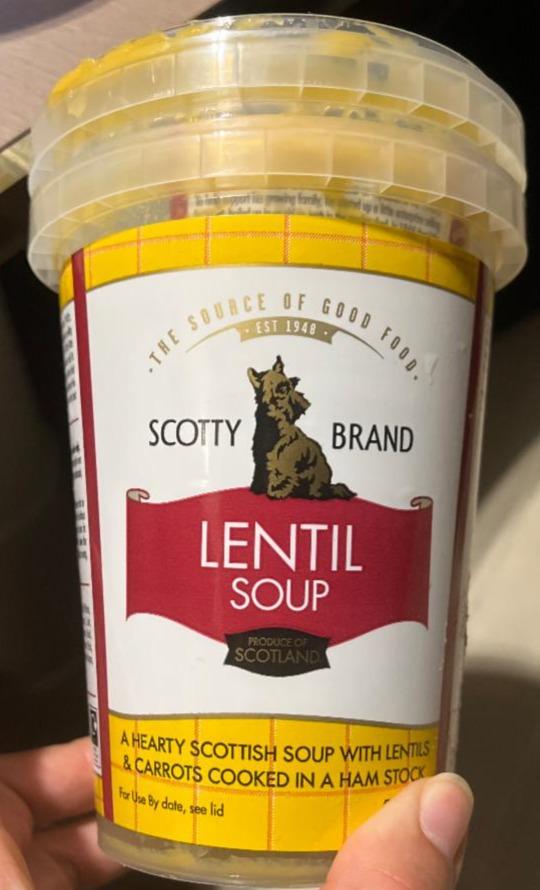 Fotografie - Lentil soup Scotty brand