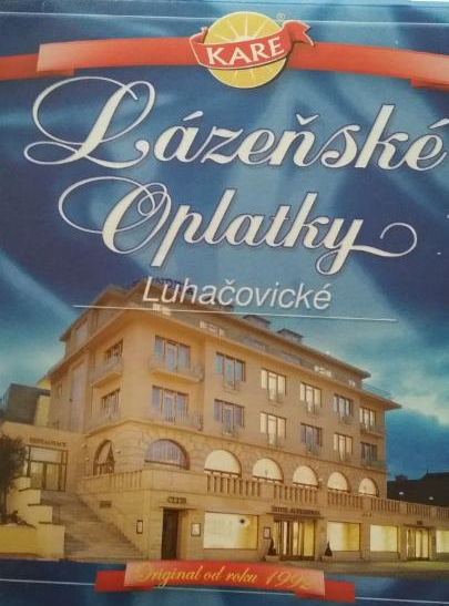 Fotografie - Lázeňské oplatky sypané skořice Kare