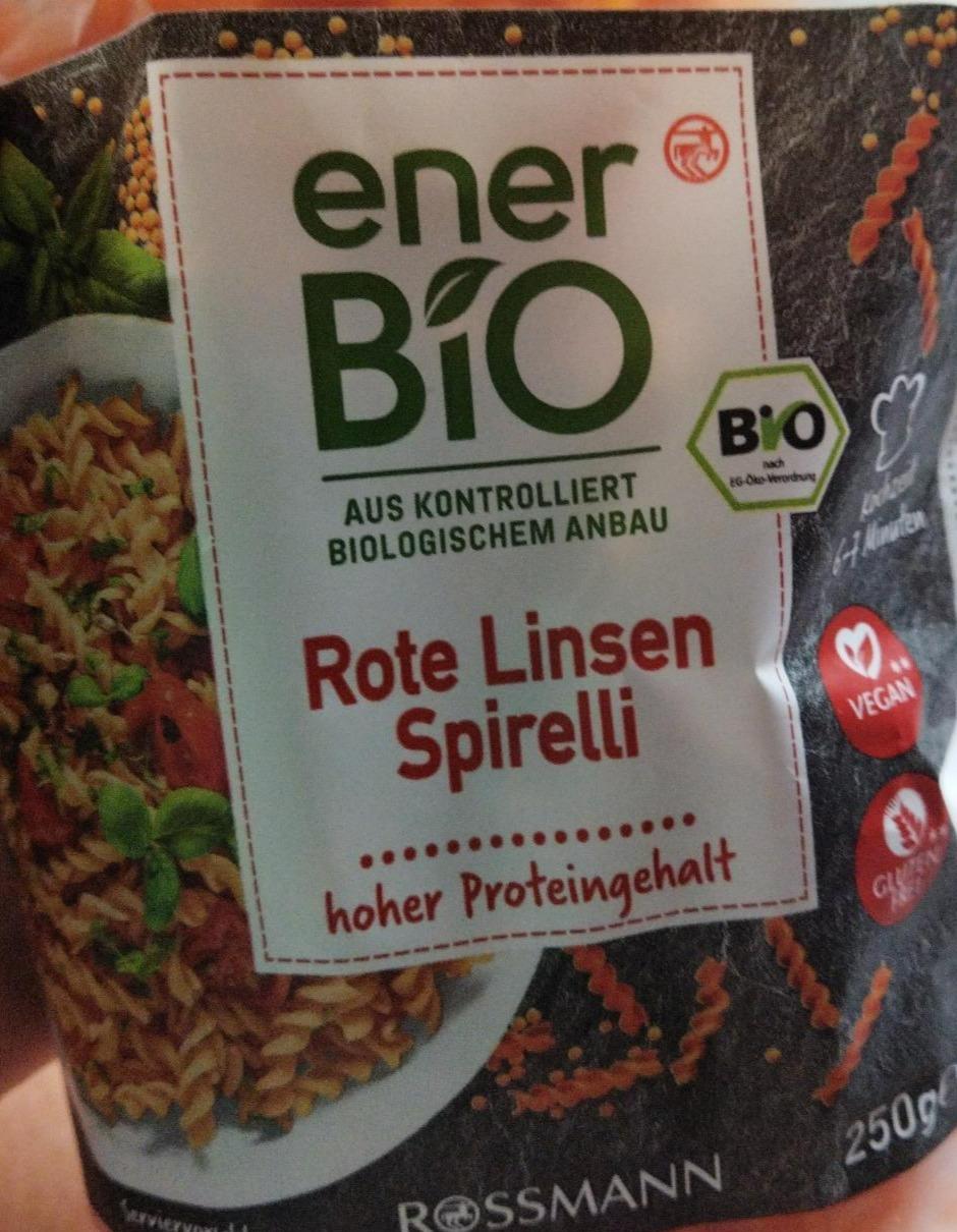 Fotografie - Rote Linsen Spirelli EnerBio