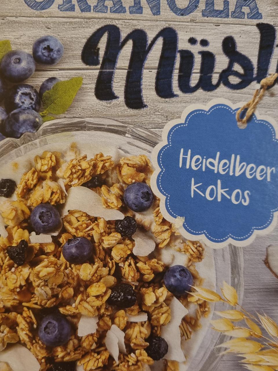 Fotografie - Granola Heidelbeer & Kokos Spar