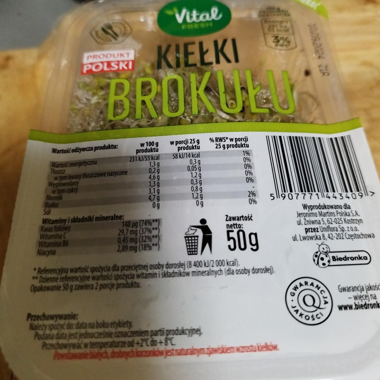 Fotografie - Kiełki brokułu Vítal Fresh