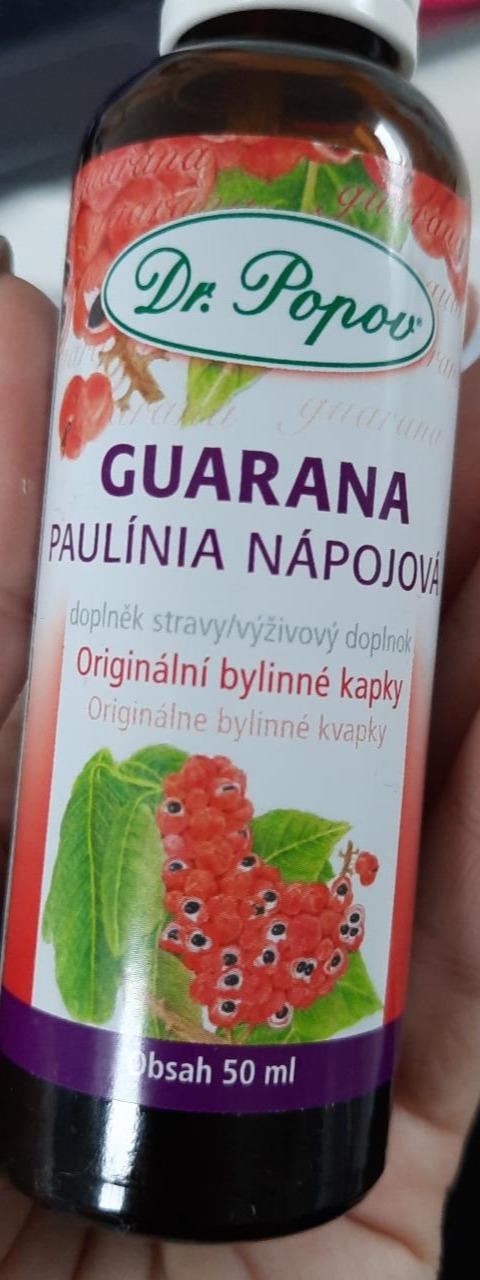 Fotografie - Kapky bylinné Guarana Dr.Popov