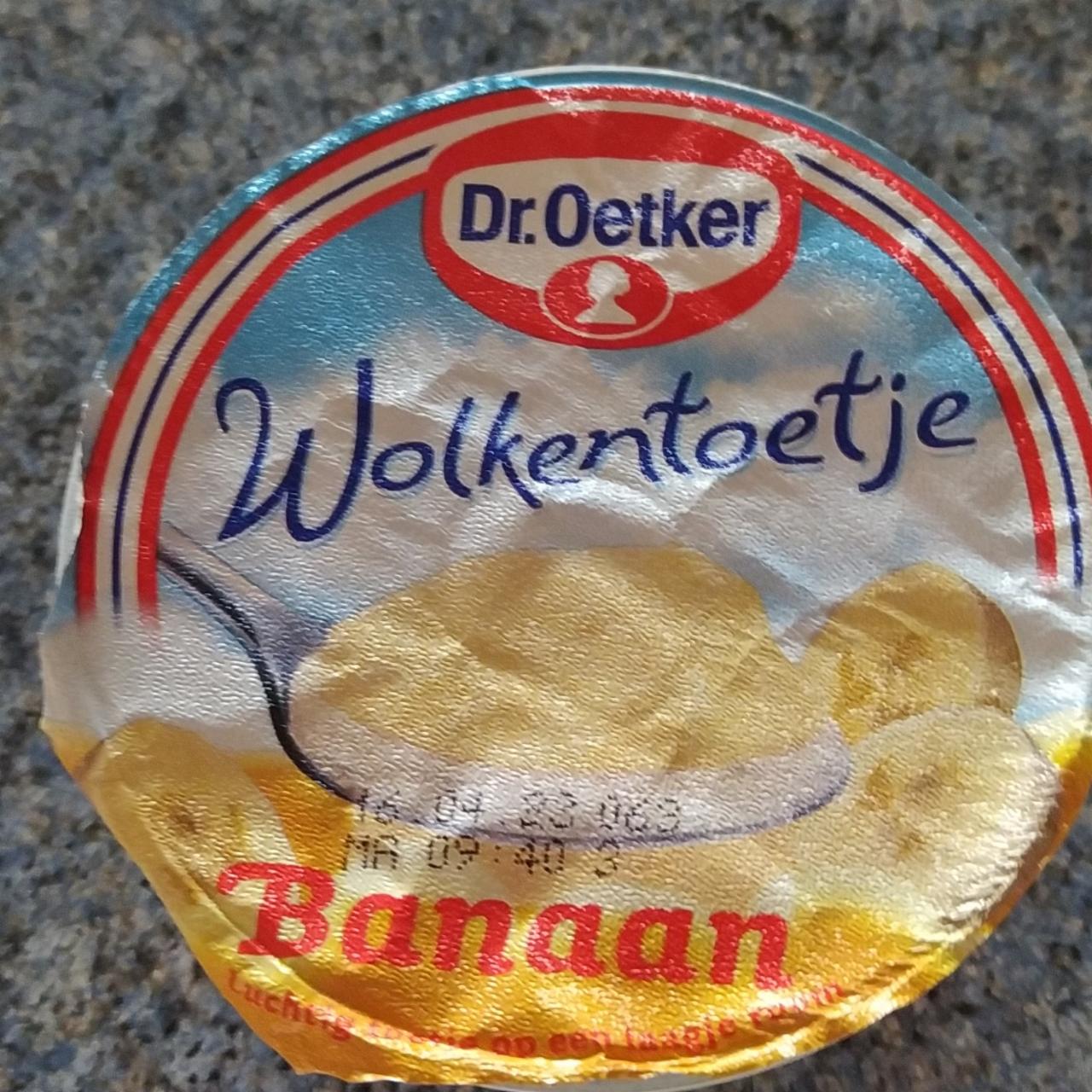 Fotografie - Wolkentoetje Banaan Dr.Oetker