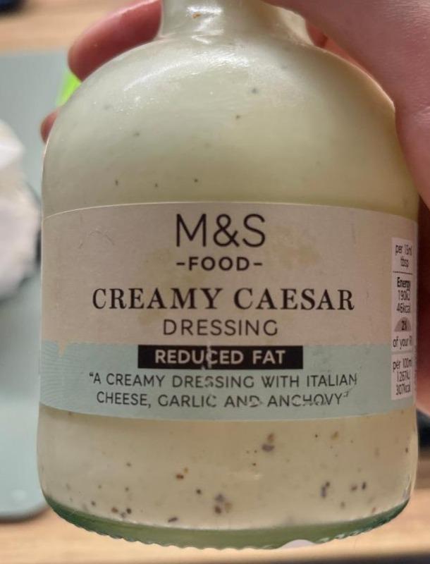 Fotografie - Creamy caesar dressing reduced fat M&S Food