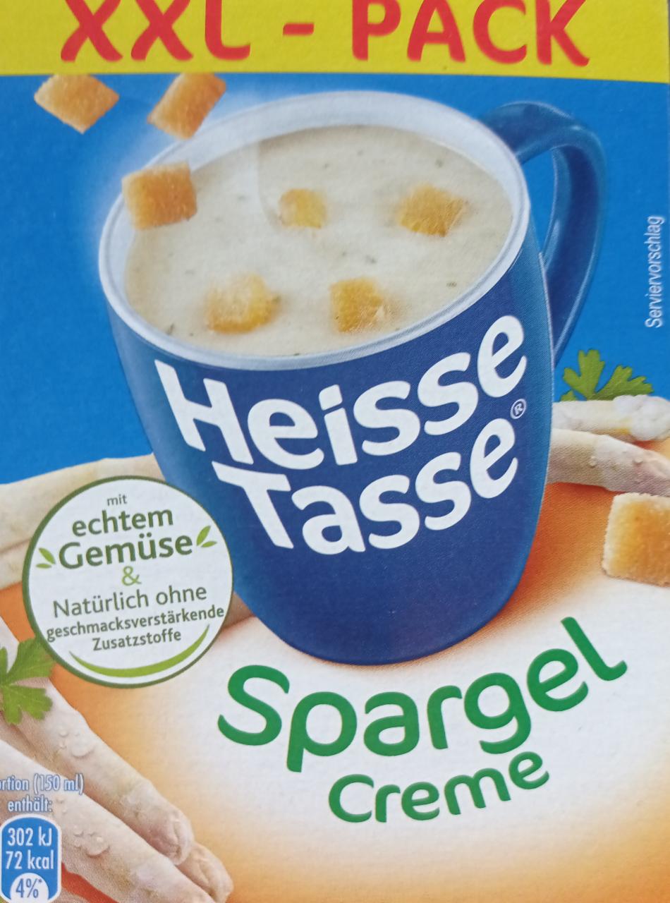 Fotografie - Spargel Creme Heisse Tasse