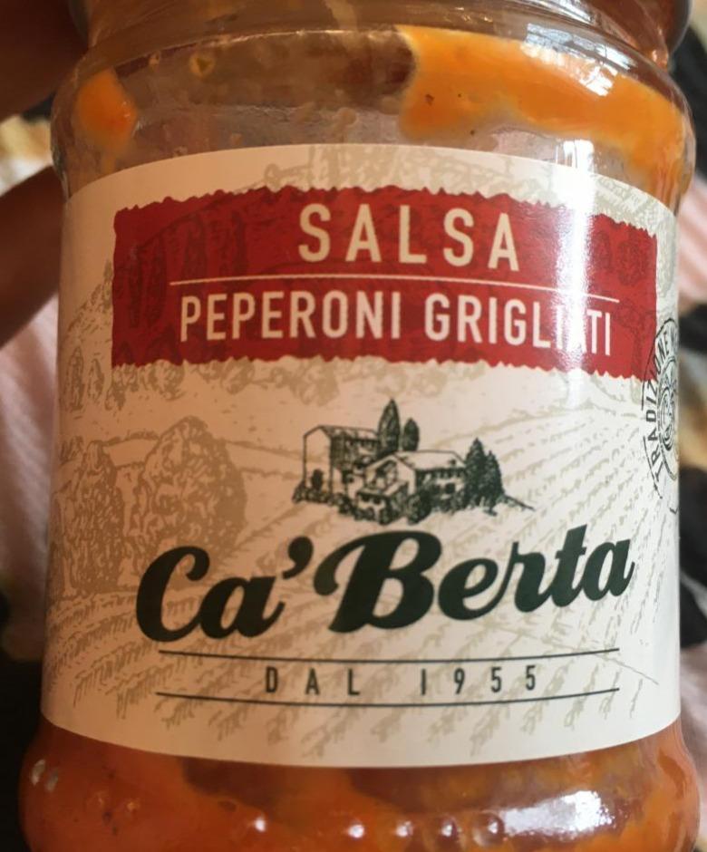 Fotografie - Salsa Peperoni Grigliati Ca' Berta