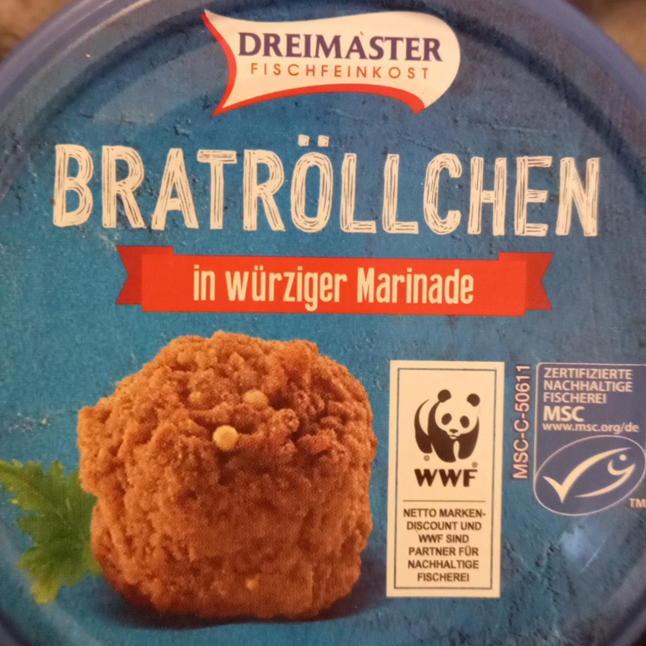 Fotografie - Bratröllchen in würziger Marinade Dreimaster