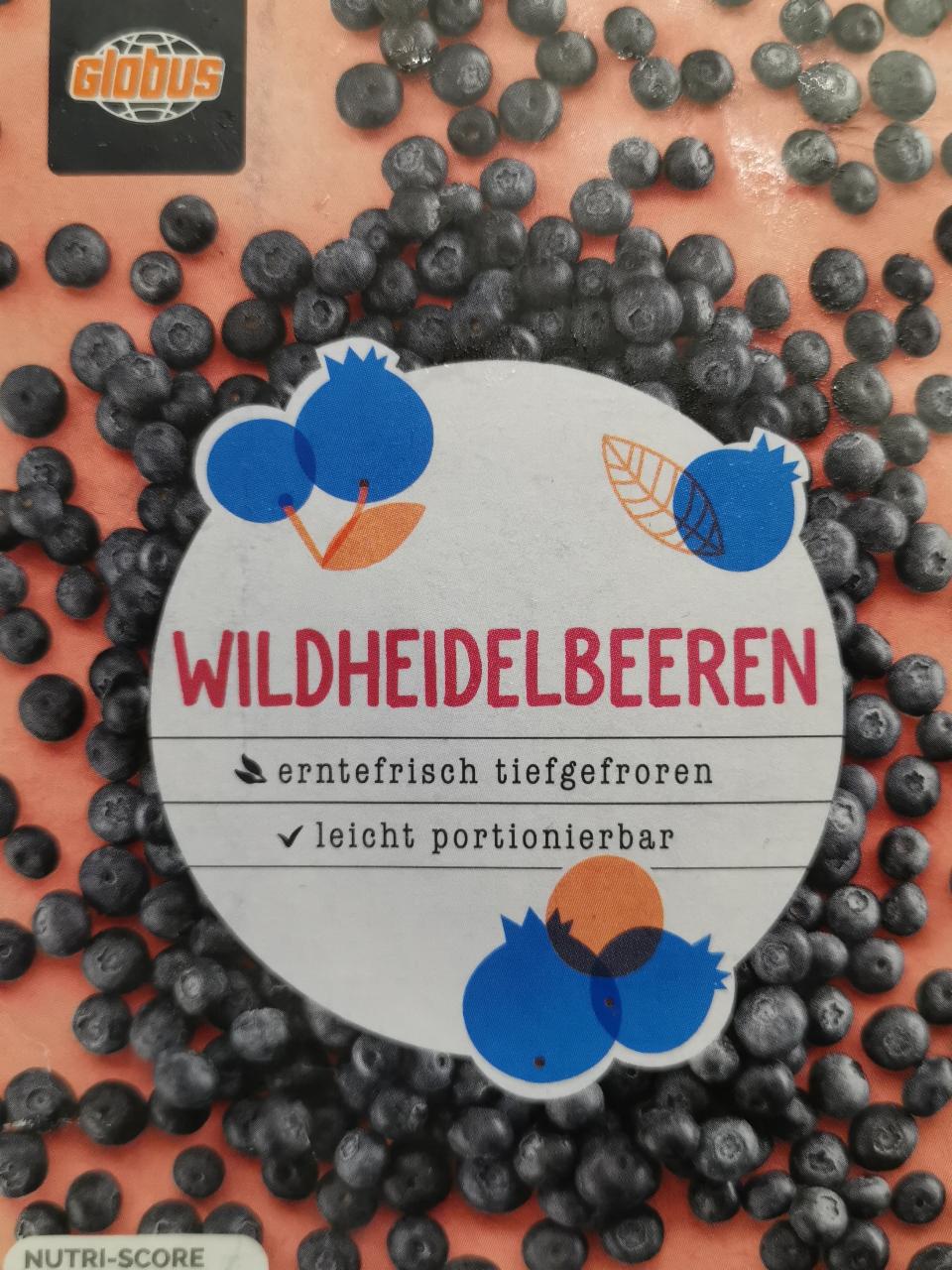 Fotografie - Wildheidelbeeren Globus