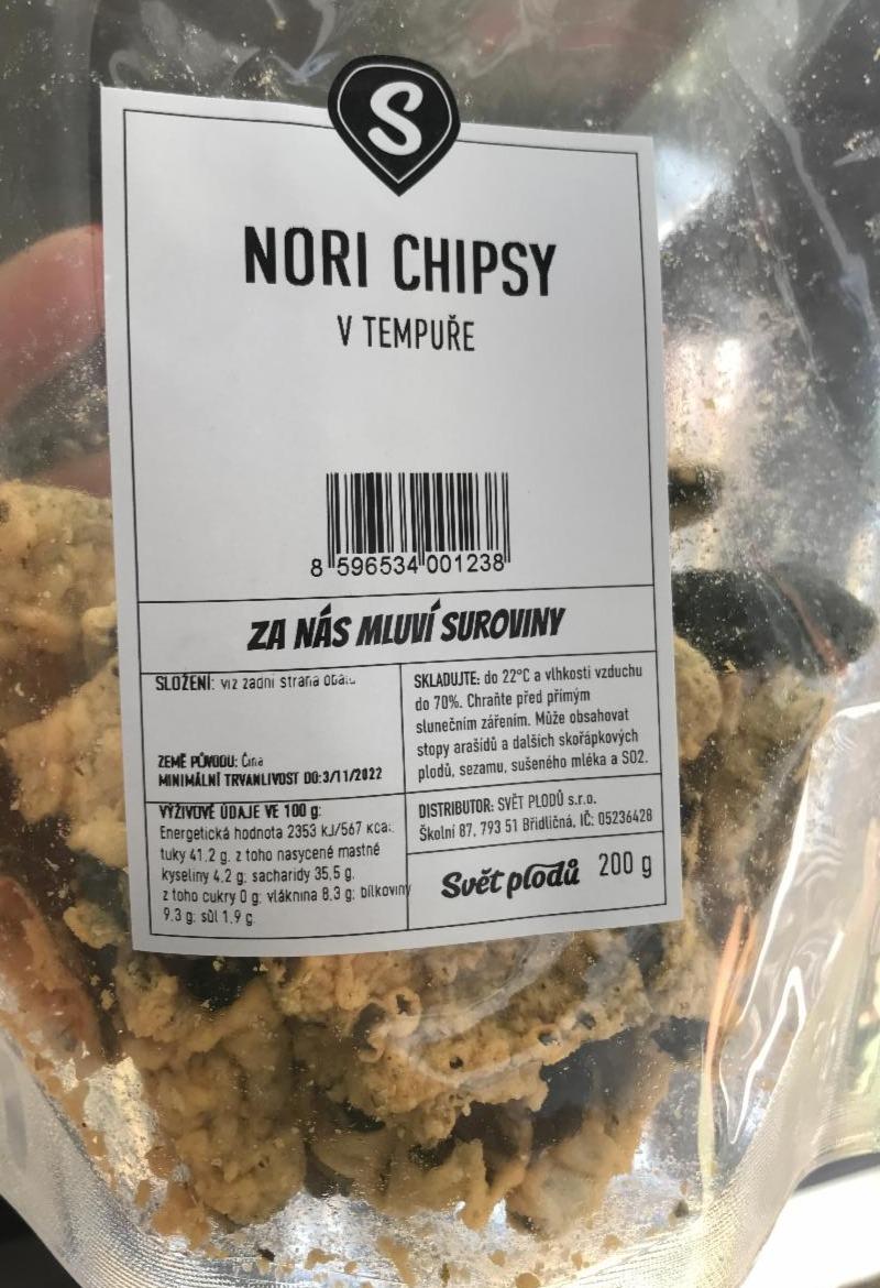 Fotografie - Nori chipsy v tempuře Svět plodů