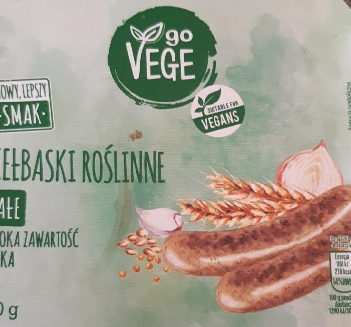 Fotografie - klobásy rostlinné Go Vege