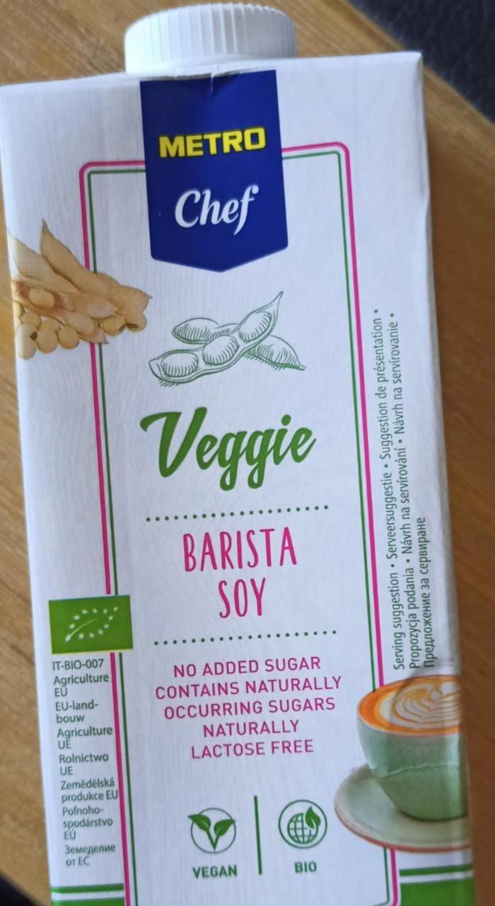 Fotografie - Mléko sójové Veggie barista soy Metro Chef