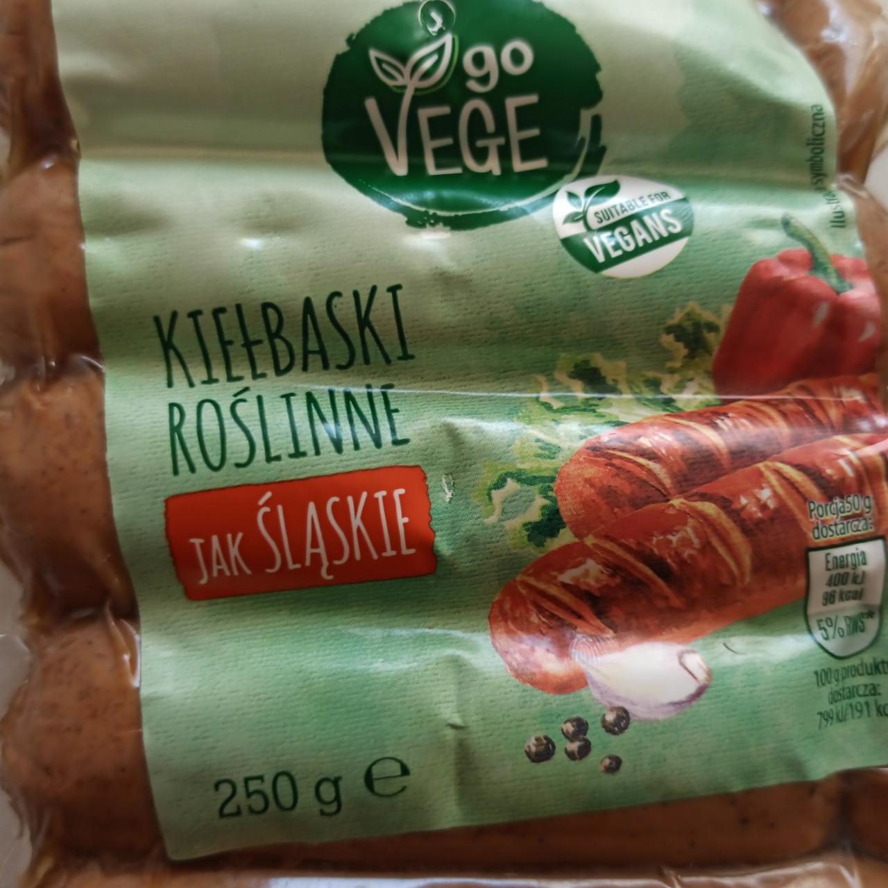 Fotografie - kiełbaski roślinne jak Śląskie Go Vege