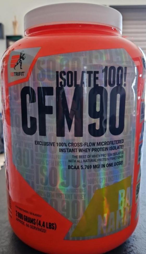 Fotografie - CFM Instant Whey Isolate 90 BANANA