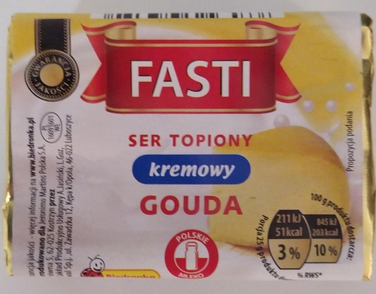 Fotografie - Ser topiony kremowy Gouda Fasti