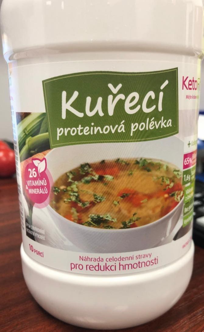 Fotografie - Kuřecí proteinová polévka KetoFit