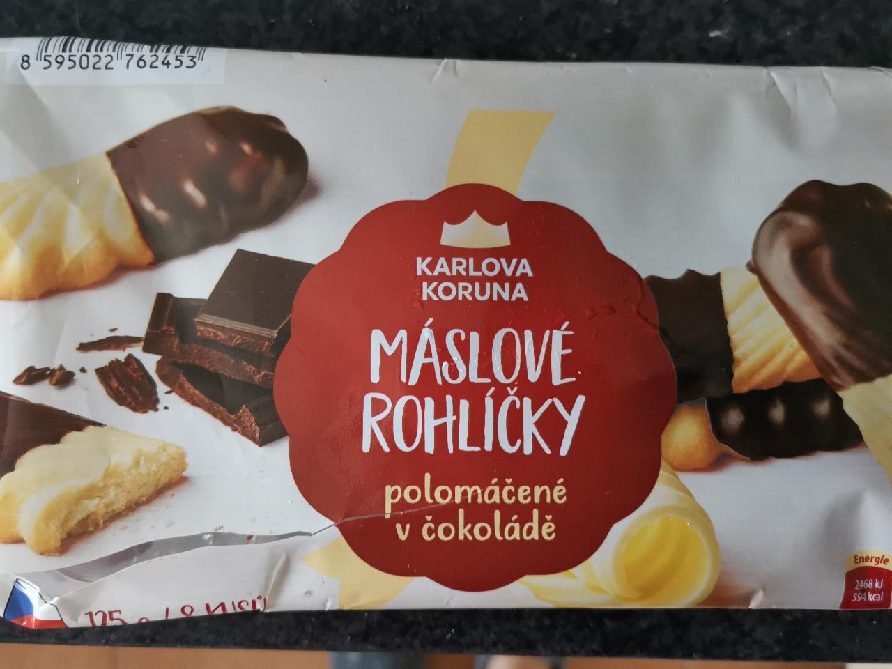 Fotografie - Máslové rohlíčky Karlova Koruna