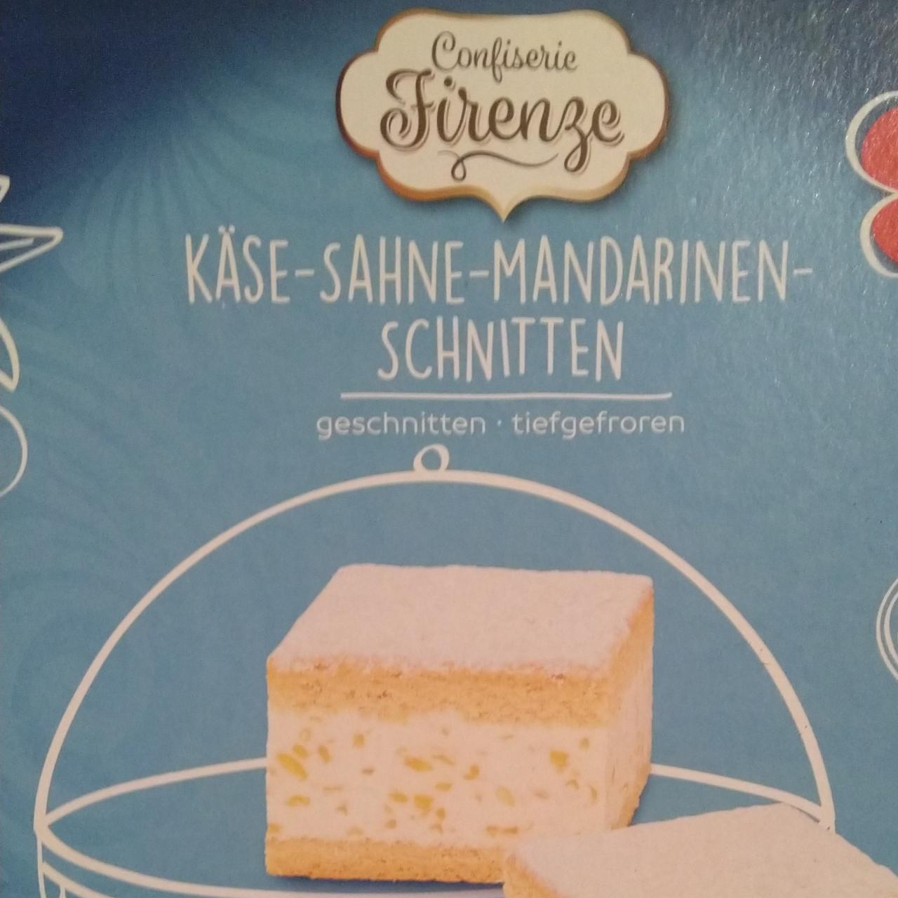 Fotografie - Käse-Sahne-Mandarinen-Schnitten Firenze