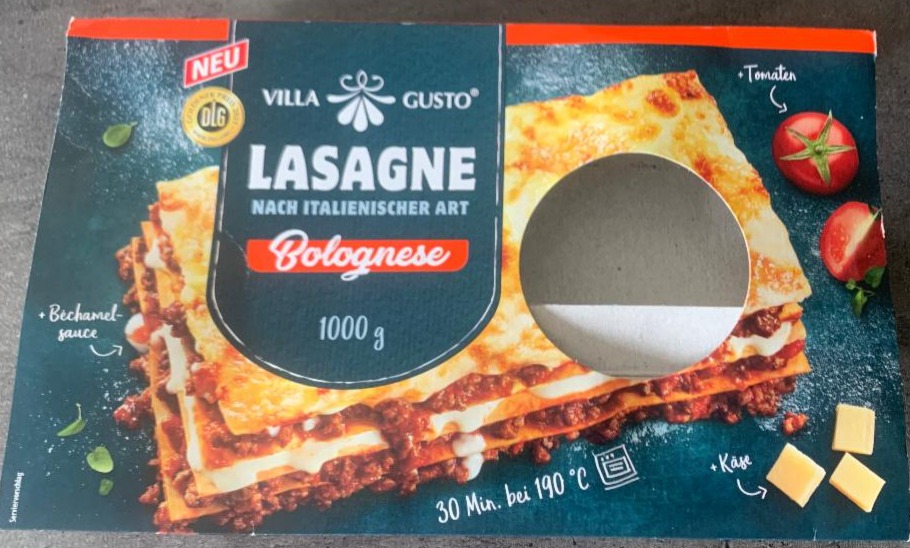 Fotografie - Lasagne Bolognese Villa Gusto