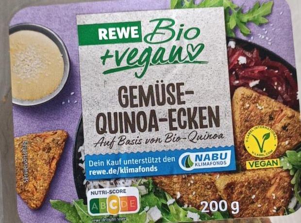 Fotografie - Gemüse quinoa ecken Rewe bio