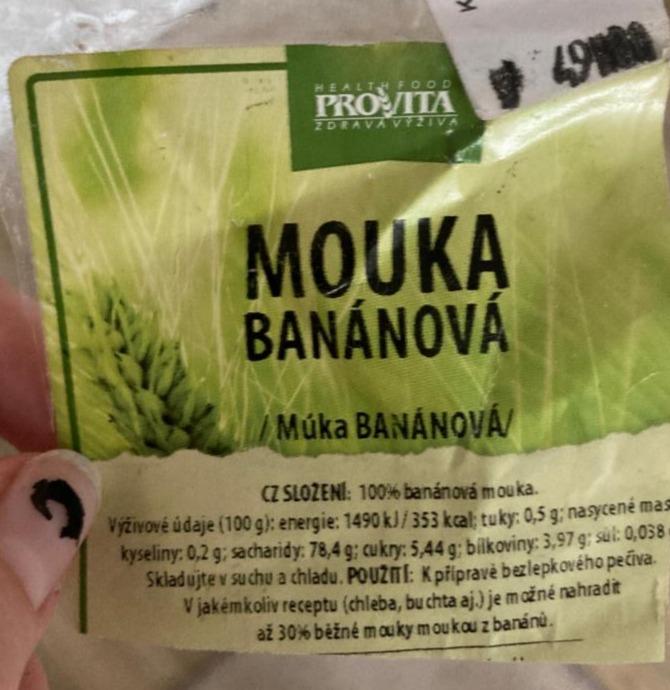 Fotografie - Mouka Banánová Provita