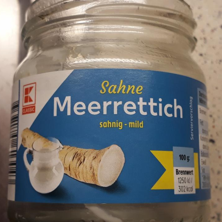 Fotografie - Sahne Meerrettich mild K-Classic