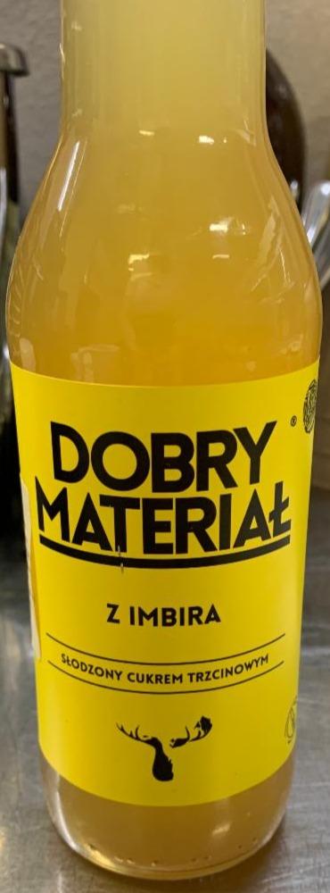 Fotografie - Dobry Materiał Z imbira (zázvorová limonáda)