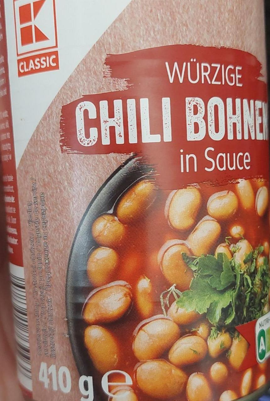 Fotografie - Würzige Chili bohnen in Sauce K-Classic