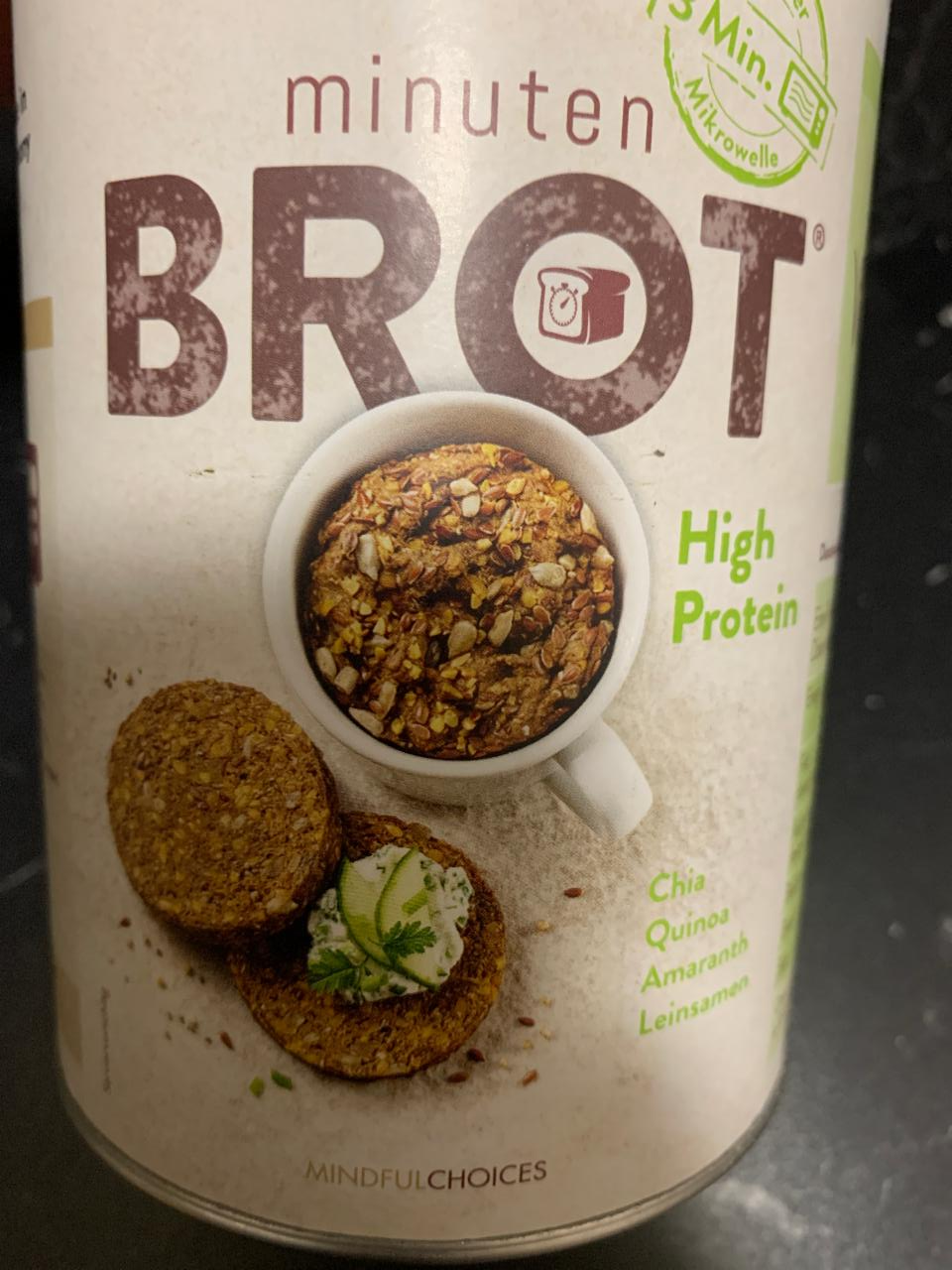 Fotografie - Minuten Brot High Protein