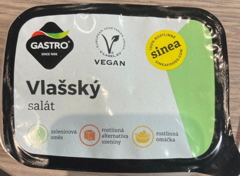 Fotografie - Sinea vlašský salát vegan