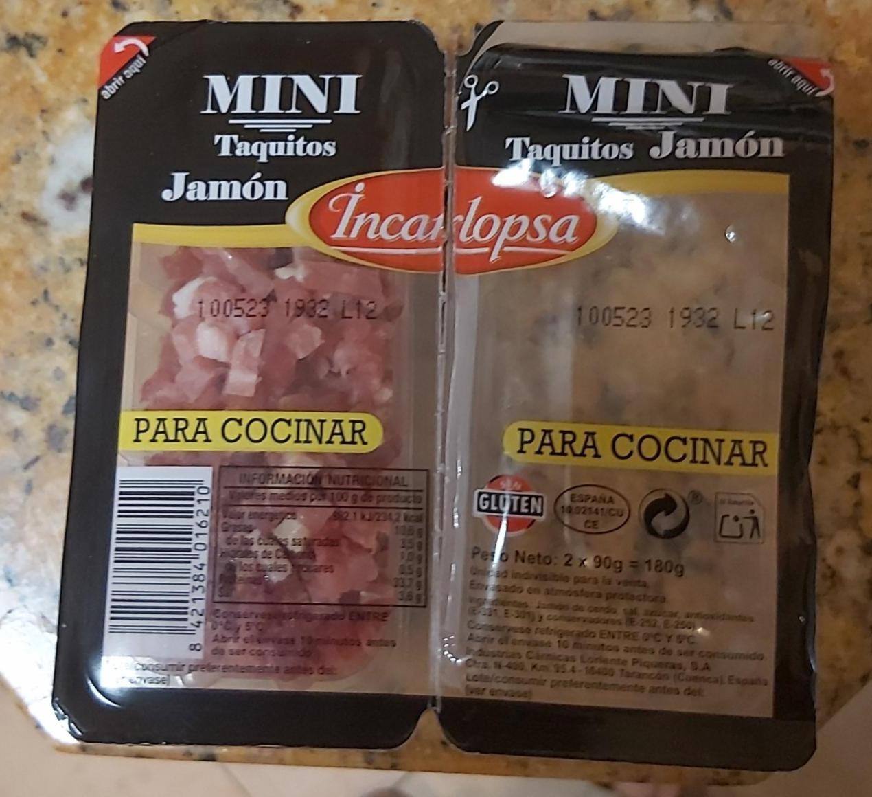 Fotografie - Minitaquitos de Jamón Incarlopsa