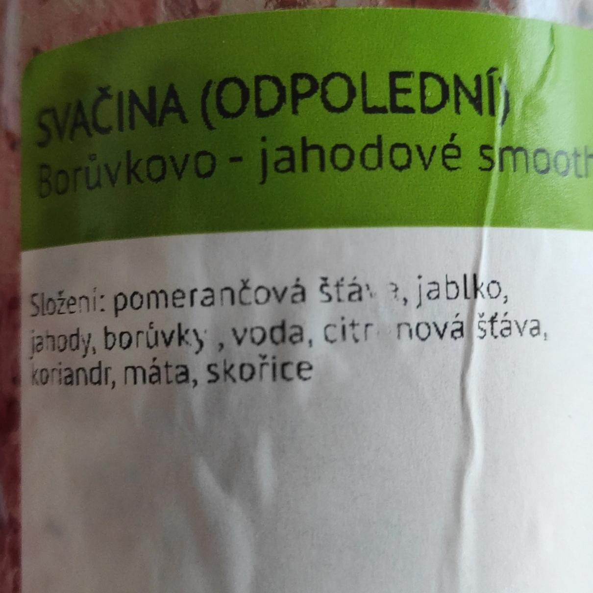 Fotografie - Borůvkovo-jahodové Smoothie Zdravé stravování