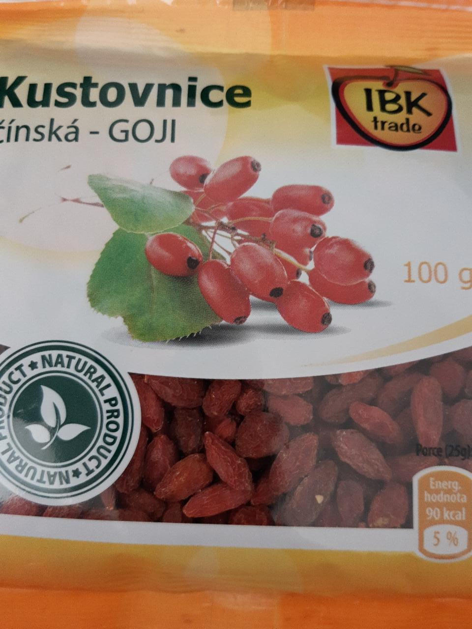 Fotografie - Kustovnice čínská - Goji IBK trade