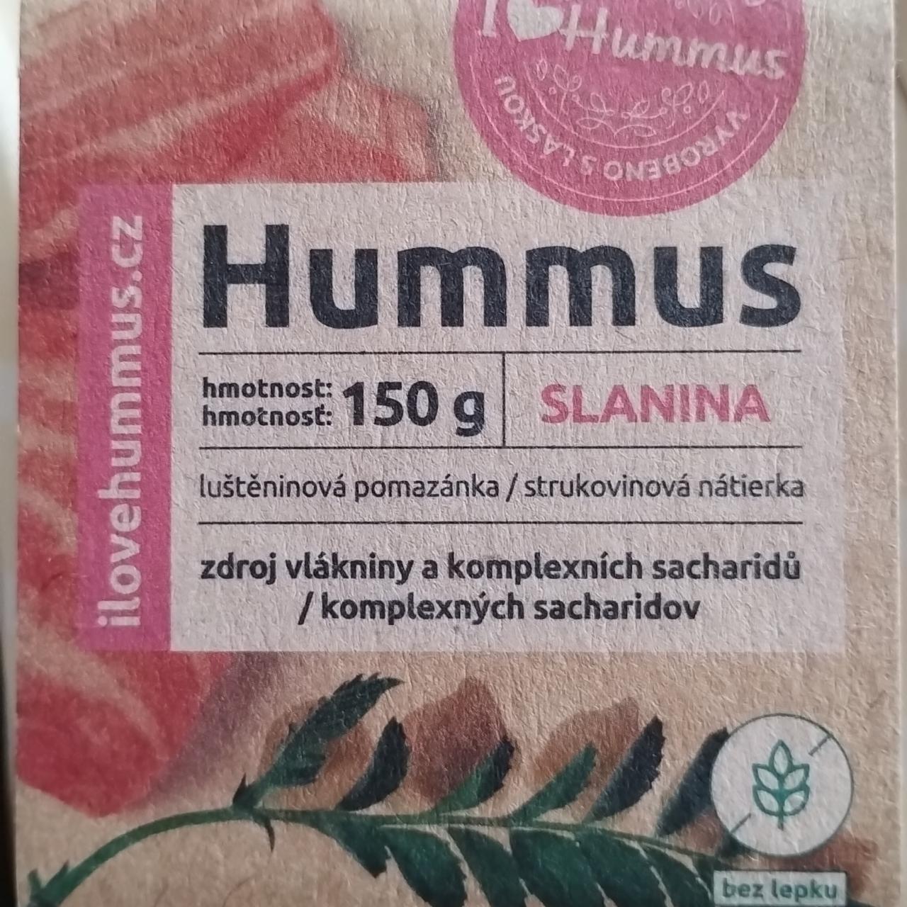 Fotografie - Hummus slanina I love Hummus