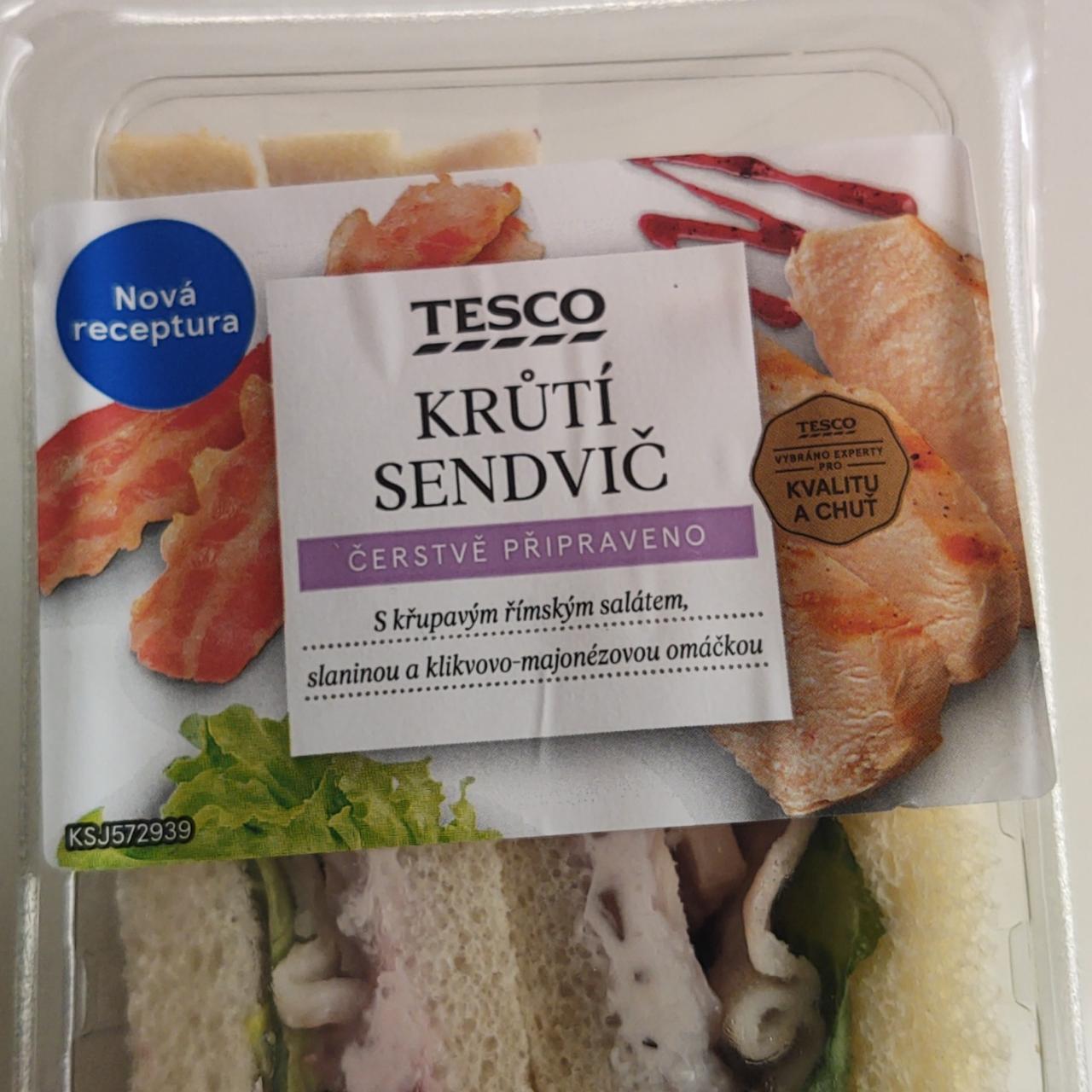 Fotografie - Krůtí sendvič Tesco