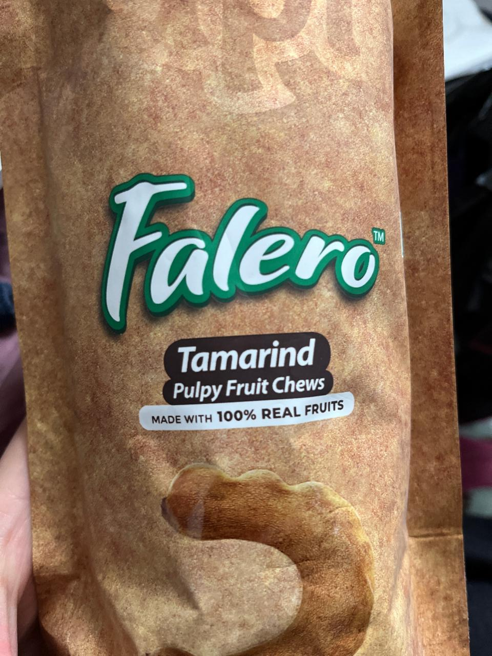 Fotografie - Falero Tamarind pulpy fruit chews Mapro