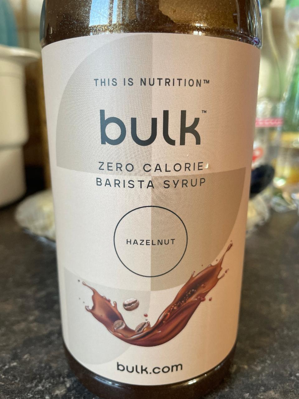 Fotografie - Zero Calorie Barista Syrup Hazelnut Bulk