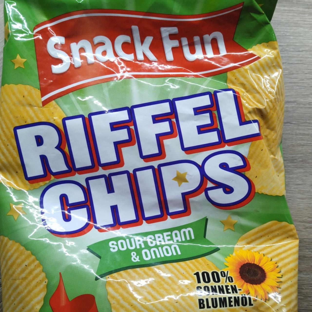 Fotografie - Snack Fun Riffel Chios Sour Cream & Onion