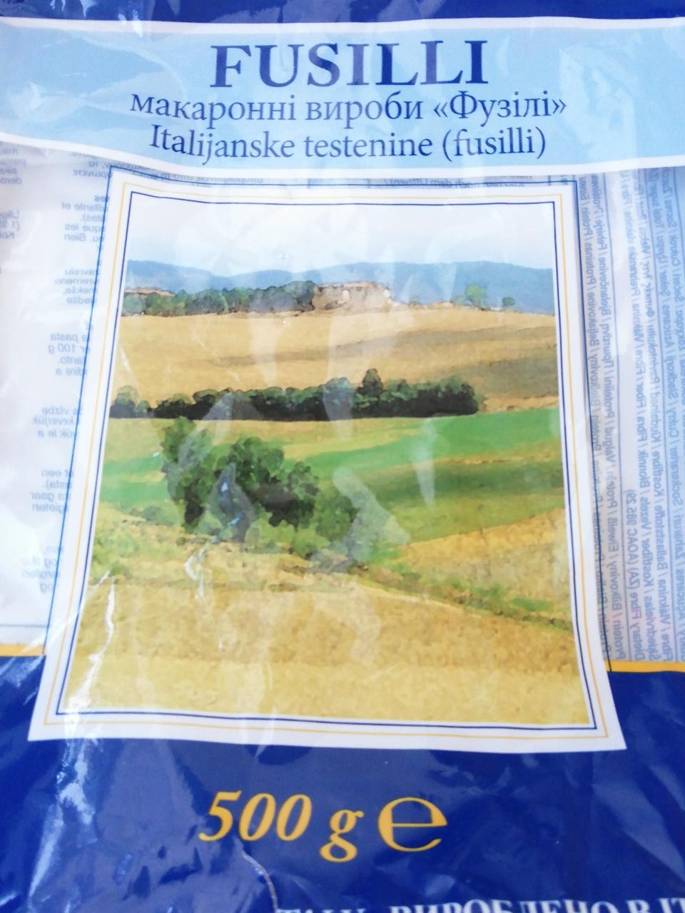 Fotografie - Iatalian fusilli