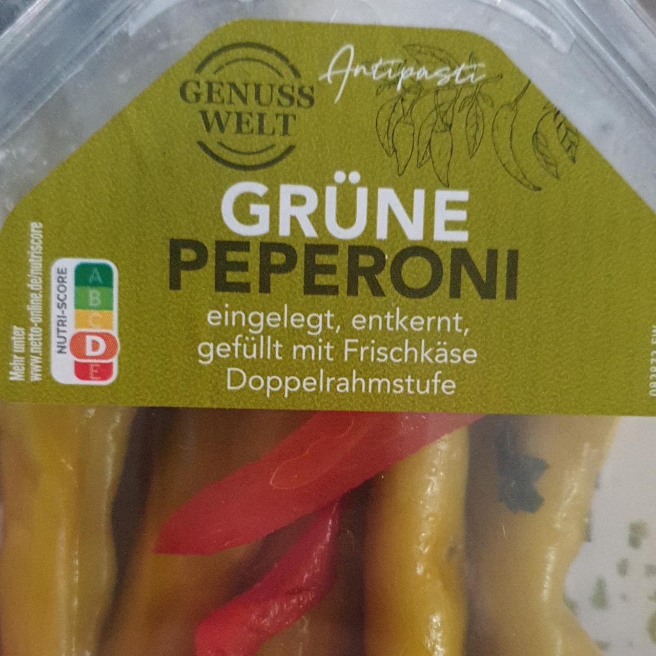 Fotografie - Grüne peperoni Genuss Welt