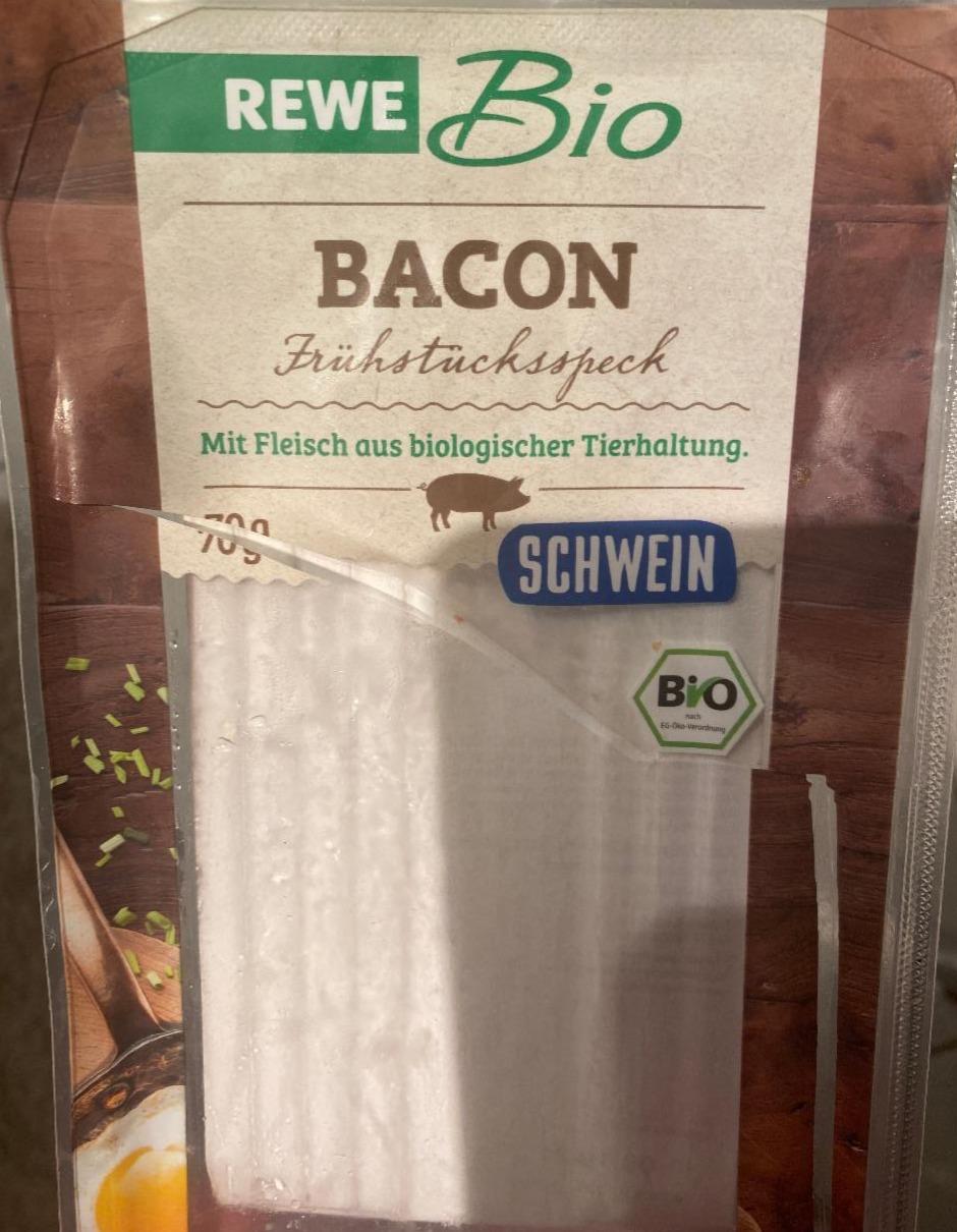 Fotografie - Bacon Frühstücksspeck Rewe Bio