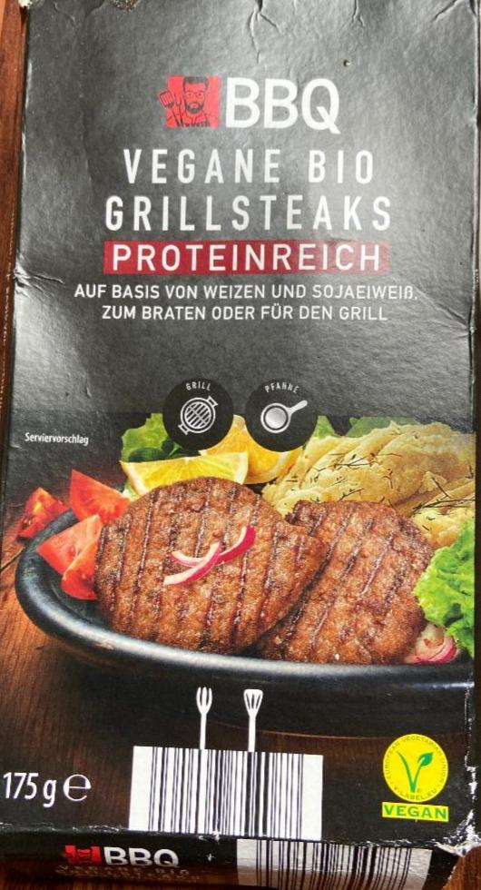 Fotografie - BBQ vegane bio grillsteaks