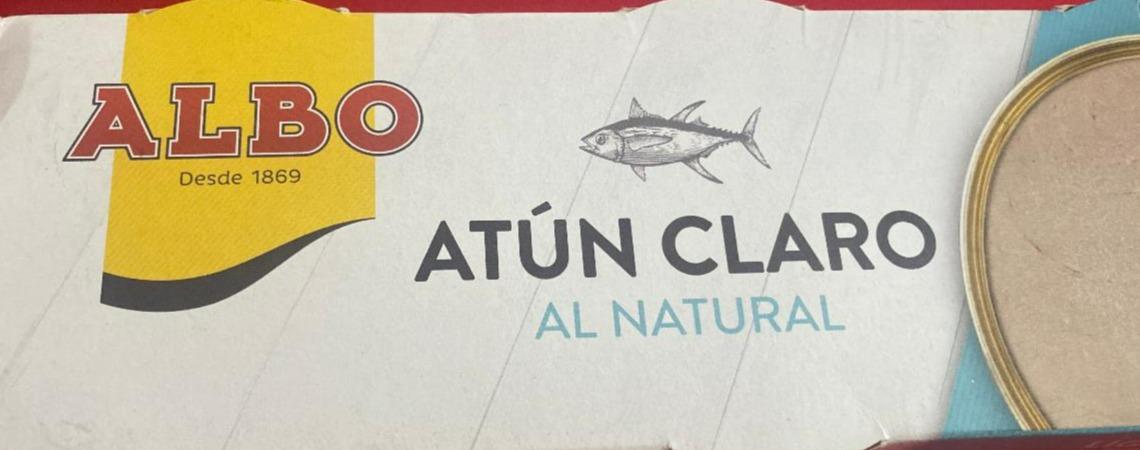 Fotografie - Atun claro al natural Albo