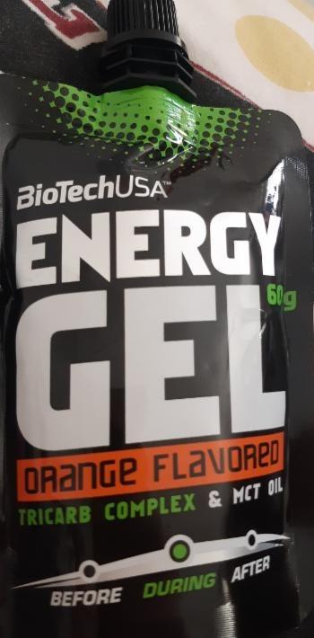 Fotografie - Energy Gel Orange BioTechUSA