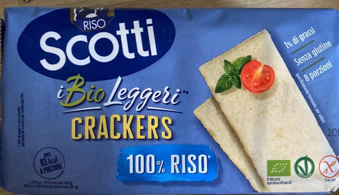 Fotografie - Crackers leggeri Riso Scotti