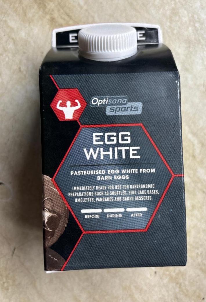 Fotografie - Egg white Optisana sports