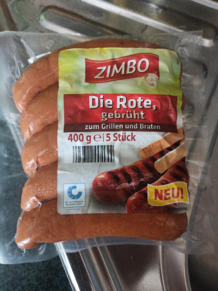 Fotografie - die rote gebrüht Zimbo