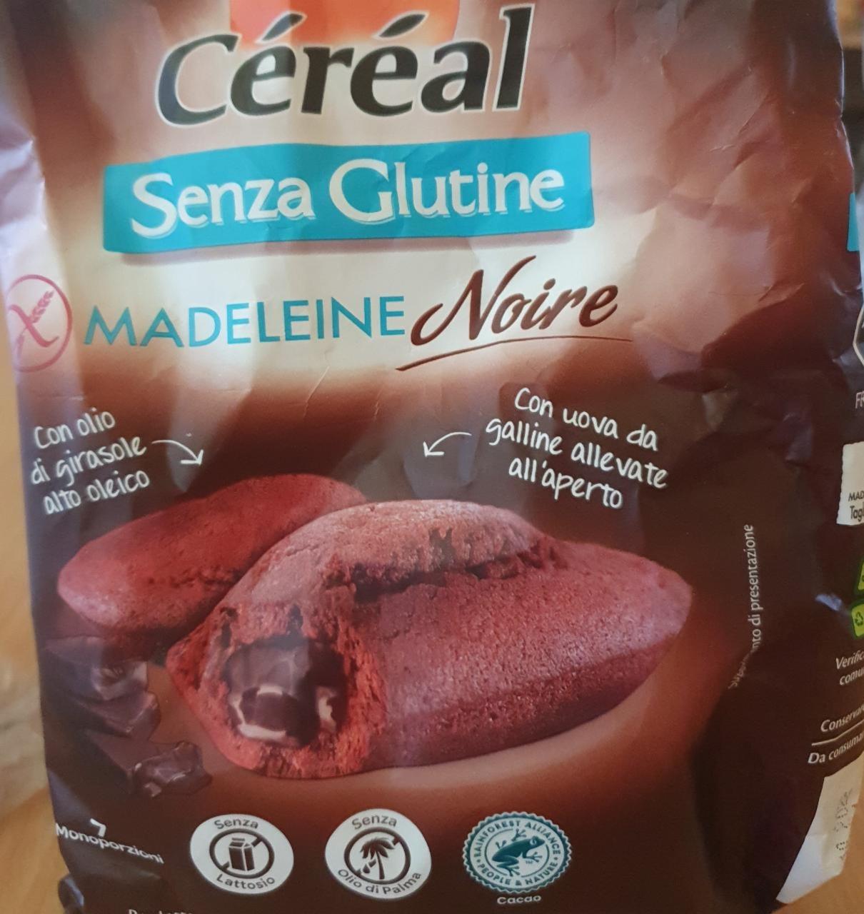 Fotografie - Madeleine Noire Senza Glutine Céréal