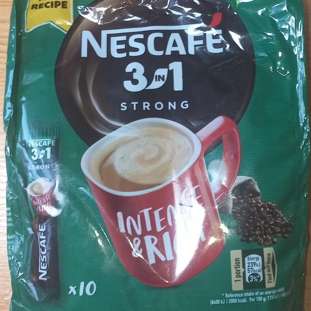 Fotografie - 3in1 strong Nescafé