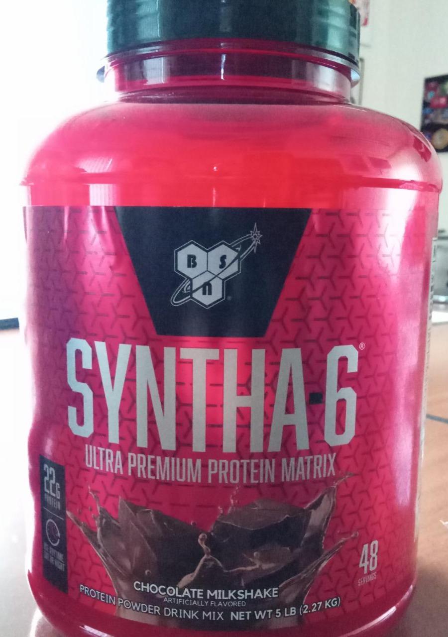 Fotografie - SYNTHA-6 ultra premium protein matrix chocolate milkshake BSN